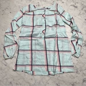 sonoma Goods For Life Girls Tunic Length Long Sleeve Top